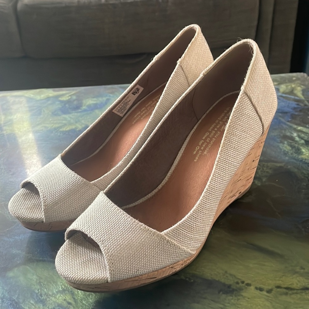Toms Michelle Wedge Heels